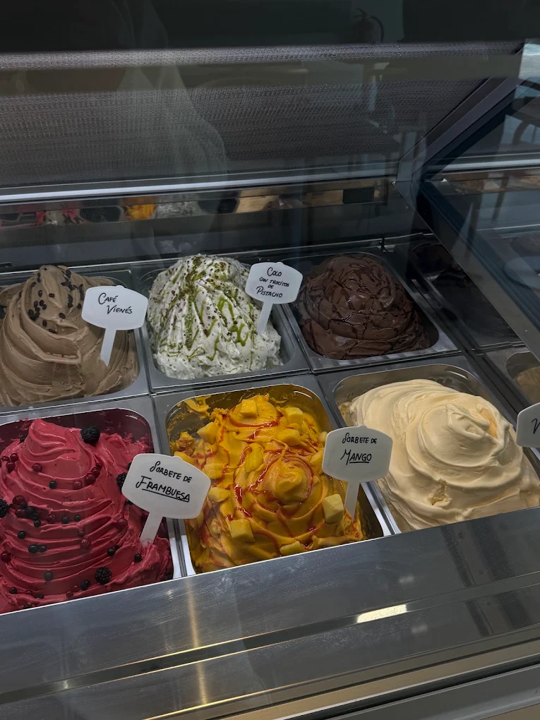 Sabores de helado artesano en Duna Castelldefels